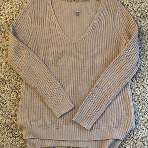 Beige light sweater from Charlotte Russe